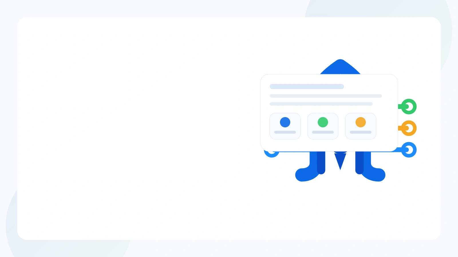 خلفية بصرية رئيسية للبوابة بدون نص